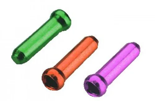 Jagwire Bremszug Jagwire Zugendhülsen 1,8 mm 3-Farben-Mix - Endhülsen für Schalt- und B