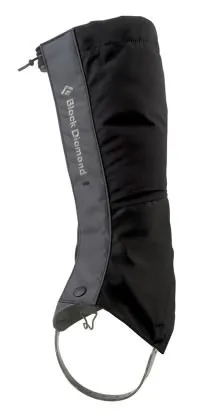 Black Diamond Front Point Gamaschen - Gore-Tex Schwarz M - Zubehör für Schuhe, wasserfest dank Gore-Tex und ideal für alpine Abenteuer und Schneeschuhwanderungen.