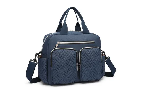 KONO Wickeltasche für Babys in blau von KONO