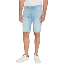 Pepe Jeans Herren Jeans Short STRAIGHT SHORT Regular Fit Blau W 29 - Herren-Shorts mit Regular Fit, ideal für Büro und Freizeit. Die besondere Waschung sorgt für individuelle Abnutzungserscheinungen und einen modischen Look.