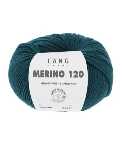 Merino 120 Superwash 0288 dunkelpetrol
