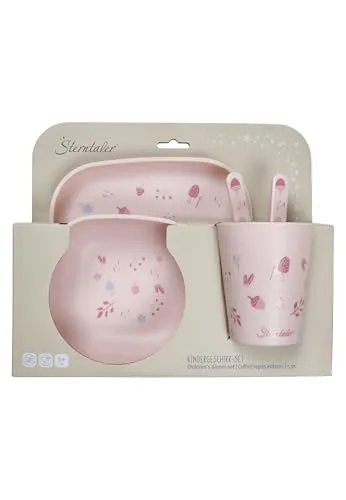 Sterntaler Geschirrset Hase Hanni in pink von Sterntaler