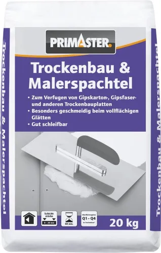 Primaster Trockenbau- und Malerspachtel 20 kg