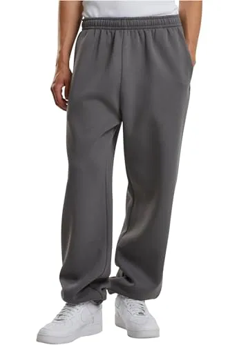 Build Your Brand Herren Sporthose Fluffy Sweatpants, lässige Jogginghose im Loose Fit, Größen S - 5XL