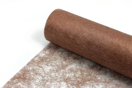 Sizoflor Tischläufer Kupfer 30 cm x 25 Meter - Tischläufer in schimmerndem Braun, ideal für herbstliche und festliche Dekorationen, strapazierfähig und vielseitig einsetzbar.