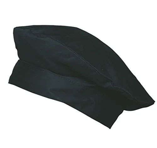 Karlowsky KM 14 andMORE LUKA Barettmütze, 100% Baumwolle, Schwarz, Einheitsgröße