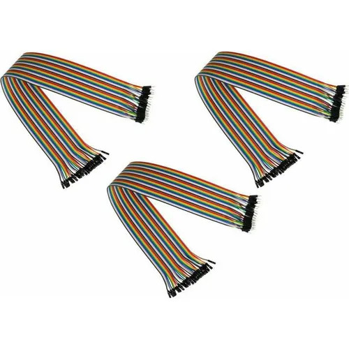 Kabelmeister Jumper Wire 40-Pin trennbare Adern für Arduino, Raspberry Pi etc., Stecker an Buchse (JW40-040MF-3)