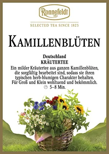 Ronnefeldt - Kamillenblüten - Kräutertee - 50g - loser Tee