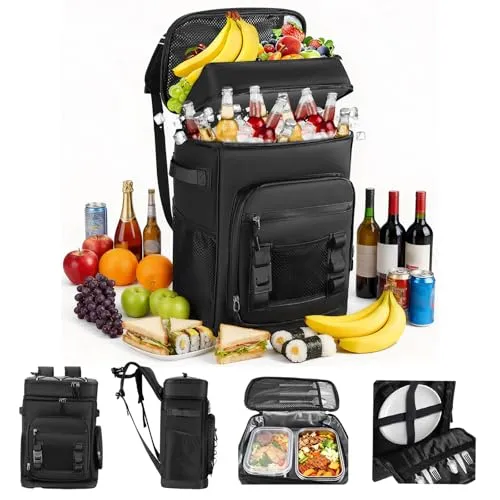 Kühlrucksack 30L – Isolierte Kühltasche für Outdoor-Aktivitäten