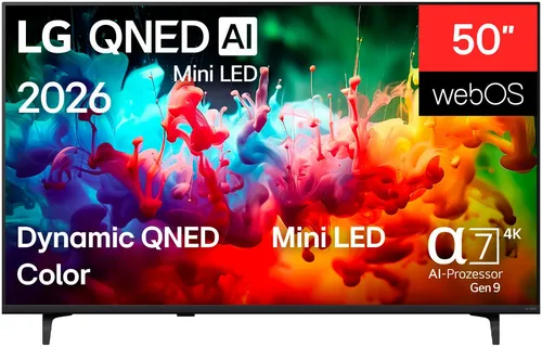 LG 50QNED71B6B QNED-Fernseher (126 cm/50 Zoll, 4K Ultra HD, Smart-TV)