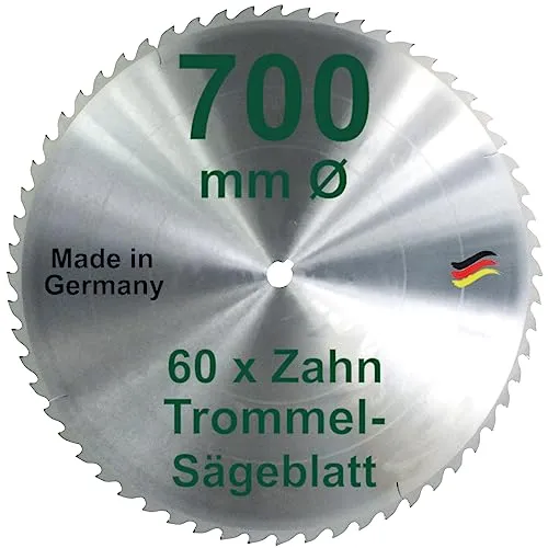 HM Sägeblatt 700 mm HMP Wechselzahn Trommelsägeblatt Brennholz Hartholz Weichholz Furniere Kreissägeblatt Trommelsäge Revolversäge 700mm 6 mm Schnittbreite Revolver-Säge Revolversägeblatt