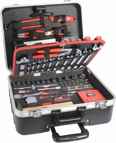Trolley-Koffer mit 136 Werkzeugen von SAM OUTILLAGE