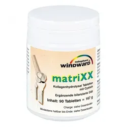 Matrixx Kollagenhydrolysat T Tabletten - Arzneimittel zur Unterstützung der Hautelastizität, fördern die Regeneration und sind ideal für ein strafferes Hautbild.