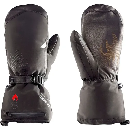 Zanier Hot STX Handschuhe Schwarz Größe 9 - Wintersport-Bekleidung mit innovativer Wärmeisolierung für optimalen Komfort und Schutz bei kaltem Wetter.