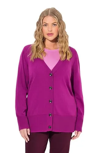 Ulla Popken Damen Plus Size Strickjacke von Ulla Popken