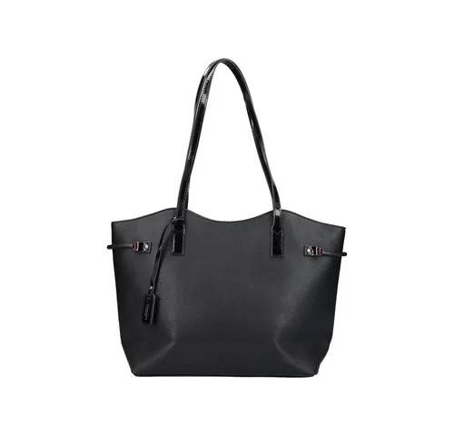 Rieker Damen H1527 Shopper, Schwarz – Stilvoller Begleiter