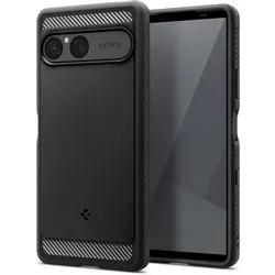 Spigen Rugged Armor Hülle für Sony Xperia 10 VII - Matt Schwarz