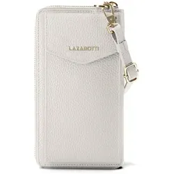 Lazarotti Bologna XL Leder Damen-Geldbörse & Handytasche (2-in-1) mit RFID-Schutz - Damen-Geldbörsen mit 16 Kartenfächern, 2-in-1 Funktion als Handytasche und RFID-Schutz für maximale Sicherheit und Stil.