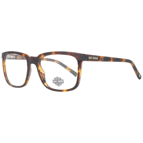 Harley-Davidson HD0800 052 54 Herrenbrille - Brillenfassungen für Herren, mit braunem Vollrandrahmen aus Kunststoff und Federscharnier für optimalen Tragekomfort. Inklusive Original-Etui.