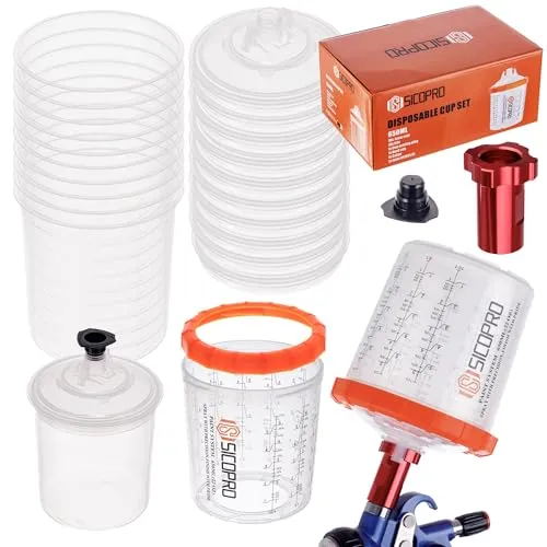 Einwegbecher Deckel Filter PPS System 650ml