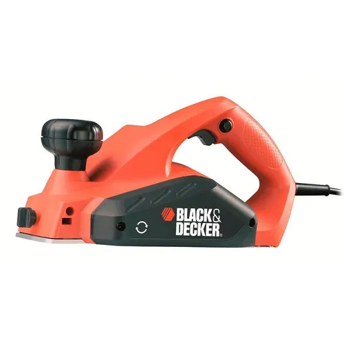 Black+Decker KW712 Hobel (650W) - Hobelmaschine mit 650W Leistung und 17.000 U/min, ideal für präzises Planen mit einer maximalen Planier- und Nutentiefe von 2 mm bzw. 8 mm.