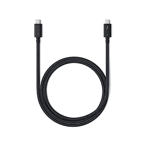 Satechi USB C - USB C Kabel (1 m, USB 4.0) - Multimedia USB C Kabel, bietet superschnelle Datenübertragung und ist perfekt für moderne Geräte.
