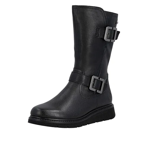 Remonte Keilstiefel Damen 32303936373830 Schwarz von remonte
