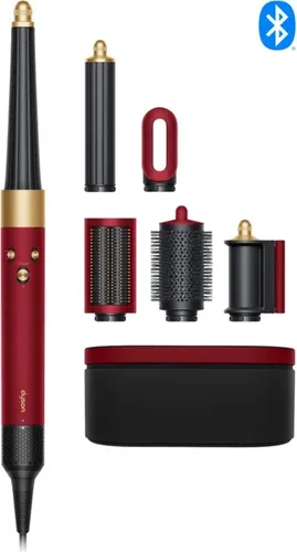 Dyson Airwrap i.d. Straight + Wavy Samtrot/Gold - Erlebe mit dem Dyson Airwrap i.d. Samtrot/Gold perfekte Locken und Styles, individuell angepasst durch die MyDyson App. Sechs vielseitige Aufsätze und ein intelligenter Wärmeregler sorgen für schonendes Styling.