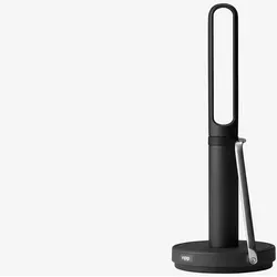 Vipp 266 Küchenrollenhalter, schwarz - Eleganter Küchenhelfer - Bollerwagen - Der stilvolle Küchenrollenhalter von Vipp bietet einen stabilen Stand und ermöglicht das einhändige Abreißen von Küchenrollen. Perfekt für jede moderne Küche!