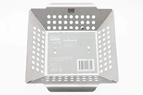 Home Ideas Grillkorb, Schale, Korb für Barbecue Gemüse auf Backofen und Grill