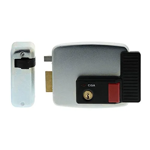 Cisa Elektronisches Schloss, 12 V, verzinkt, silber, 11731602, 12V