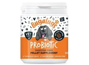 Bugalugs Probiotische Verdauungs-Pellets für Hunde 500g
