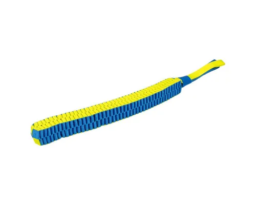 DUVO+ Outdoor-Spielzeug Hundespielzeug Nylon Tug Stick blau/gelb