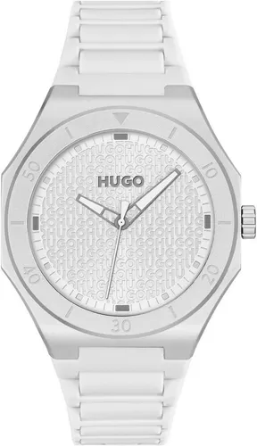 HUGO Quarzuhr #GRAIL LIGHT 1530395, Armbanduhr, Herrenuhr, Silikonarmband, analog