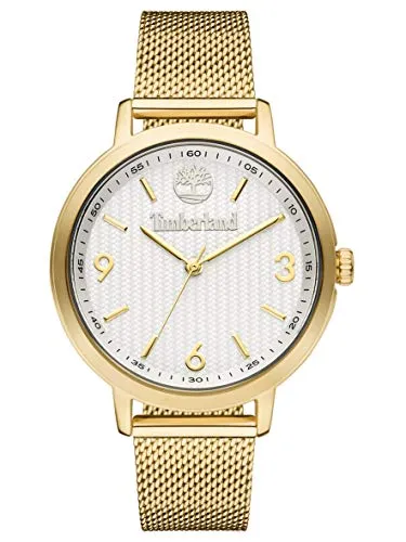 Timberland DamenArmbanduhr Analog Quarz Edelstahl TBL15643MYG.01MM