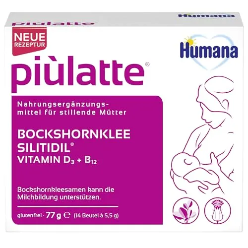 Produktbild Humana piùlatte – Stillbegleitung mit Bockshornklee