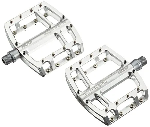 NC-17 Sudpin IV S-Pro Plattformpedale - Fahrradpedale mit rutschfester Oberfläche und hervorragendem Grip für sicheres Fahren auf jedem Terrain.