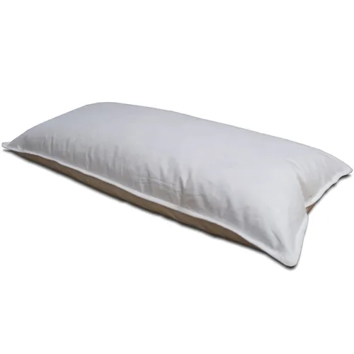 Federkissen 40x80 cm - 100% neue Gänsefedern - Kissen für alle Altersgruppen, aus atmungsaktiven und waschbaren 100% Gänsefedern, ideal für ganzjährigen Liegekomfort. Pflegeleicht und Trockner geeignet.
