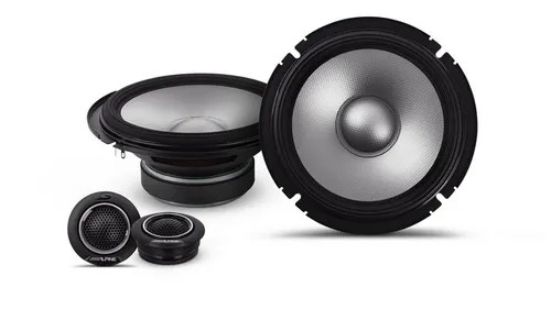 Alpine S2-S65C 2-Wege-Komponenten-Lautsprechersystem - Car-HiFi-Lautsprecher mit 16,5 cm Durchmesser für kraftvollen Sound und klare Höhen, ideal für ein verbessertes Klangerlebnis im Fahrzeug.