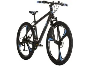 WYLD Mountainbike Hardtail 29'' Sharp Schwarz mit 21 Gängen - Fahrrad: Mountainbike mit 29 Zoll Magnesium Laufrädern, ideal für Herren zwischen 170-195 cm. Ausgestattet mit Kettenschutz und mechanischen Scheibenbremsen für optimale Sicherheit und Performance.