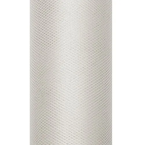 eventkauf Tüll Rolle 9m x 15cm Tischläufer Dekostoff (Taupe)
