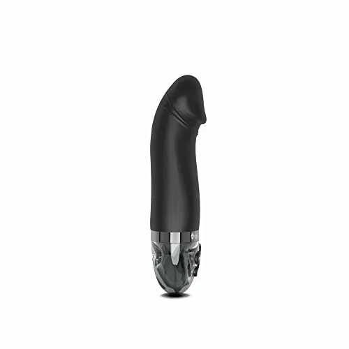 Mystim Real Deal Neal - Realistischer eStimVibrator in Schwarz - E-Stim-Vibrator mit ausgeprägter Eichel für Hotspot- & Intimmassagen, 8 Vibrations- und 5 E-Stimmodi für individuelles Vergnügen. Modernes Design, ideal für aufregende Abenteuer.