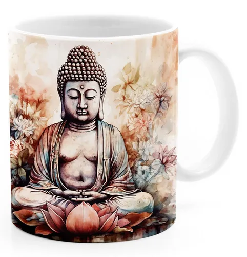 SpecialMe Tasse Tasse SpecialMe® Tasse Yoga Buddha Mandala Buddhismus Sprirtuelle, Keramik