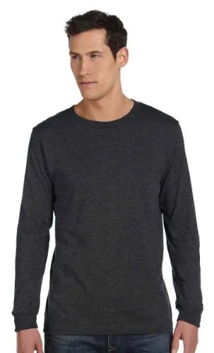 Unisex Jersey Long-Sleeve T-Shirt DRK GREY HEATHER M