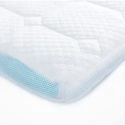 MyComfy THEO Topper 90 x 200 x 7 cm - Matratzenauflage aus Komfortschaum, atmungsaktiv und ideal für Allergiker, sorgt für druckentlastenden Liegekomfort und ein frisches Schlafklima.