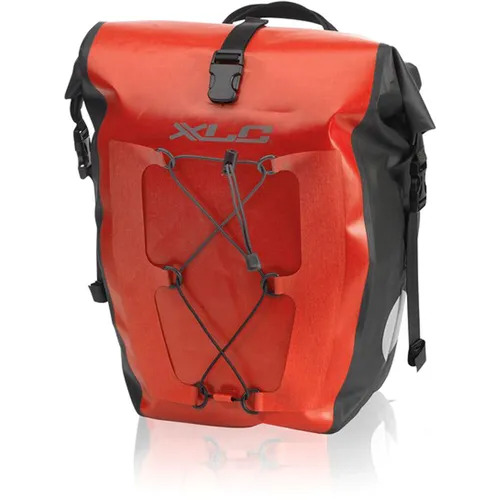 XLC Einzeltaschenset wasserdicht in rot von XLC