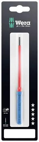 Wera Kraftform Kompakt VDE 64 i 2,5 x 157mm TIE SB Elektriker Innen-Sechskant Wechselklinge 2.5mm
