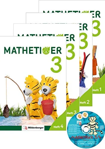 Mathetiger 3 – Heftausgabe - Lernhilfen für individuelles und motivierendes Lernen, perfekt differenziert für verschiedene Leistungsniveaus.