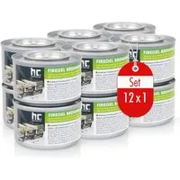 Brennpaste 200 g - Ideal zum Warmhalten von Speisen - Grillzubehör: Hochwertige Brennpaste aus Bioethanol, geruchsneutral und rußfrei, perfekt für Gastronomie und Zuhause. Brenndauer ca. 2,5 Stunden, sofort gebrauchsfertig und mehrfach verwendbar.