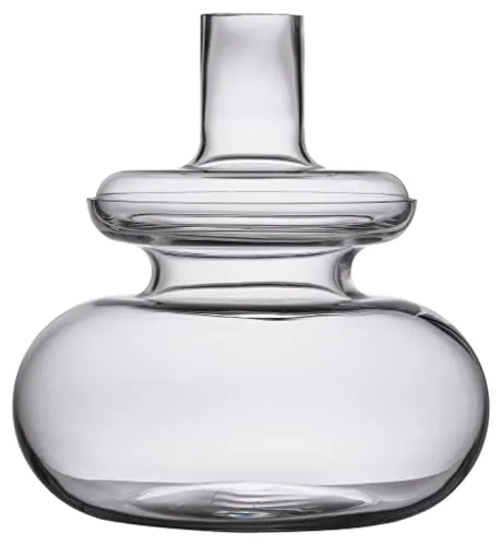 Zone Inu Vase, Pure Clear, Durchmesser 31,7 cm - Elegante Vase von Zone Denmark, 31,7 x 33 cm, in transparentem Design – ideal für stilvolle Blumenarrangements.